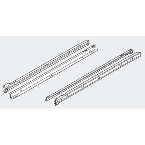 BLUM 230M3500 částečný výsuv 350mm R901 bílý