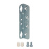 HETTICH 25189 Postelový spojovací úhelník délka 127mm