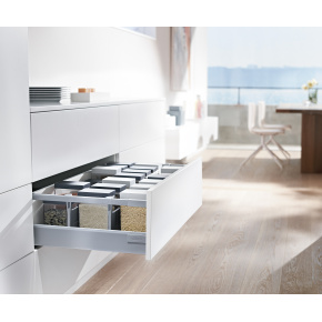 BLUM Sada Antaro D 450 mm/30 kg, Blumotion/TOB, šedá R9006, vrut
