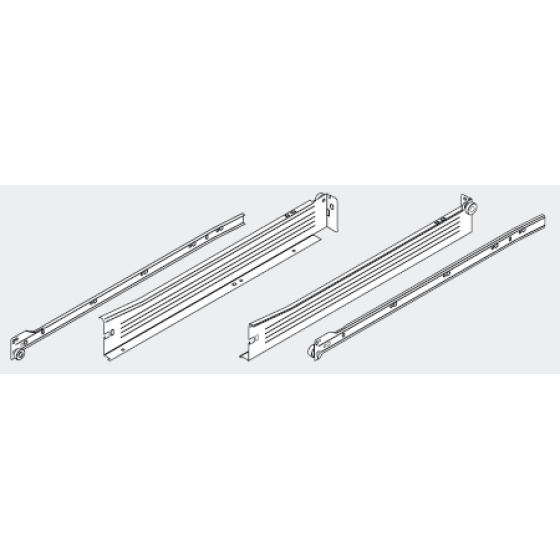 BLUM 320N5000C15 Metabox 54/500mm šedý