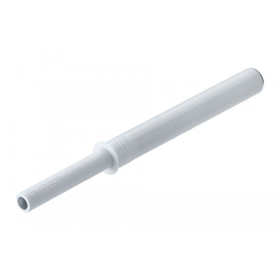 BLUM 956A1006 Tip-on pro závěsy s čočkou 76mm dlouhý bílý