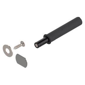 BLUM 956.1004 Tip-on pro závěs krátký 50mm s magnetem, sada, karbon černá CS