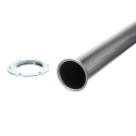 Riex ER60 stolová noha s kruhovým adaptérem, H1100 mm, stříbrná