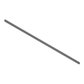 BLUM ZR4.1059U přední reling MERIVOBOX, tmavě šedá, OG-M