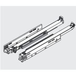 BLUM 760H4500T Movento Tip-on 450mm 40kg