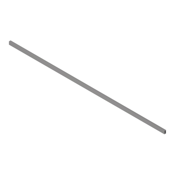 BLUM ZR4.1059U přední reling MERIVOBOX, šedá, IG-M