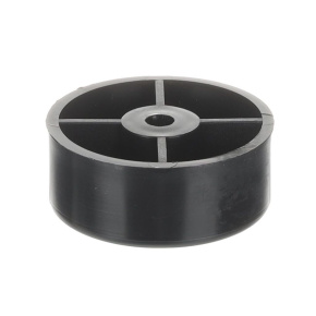 Riex GL21 kulatý kluzák pro šrouby, D50/H20, černá Riex GL21 kulatý kluzák pro šrouby, D50/H20, černá