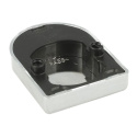 BLUM 84.4120 krytka sklo "D" matný nikl