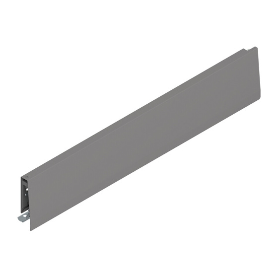 BLUM 470M5002S bočnice MERIVOBOX M 500 mm, P, šedá, IG-M