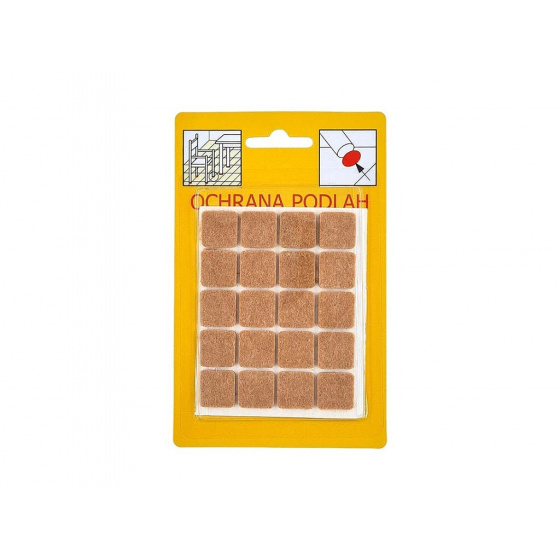 Ochrana podlah filcová 101 16x16 H (20ks)