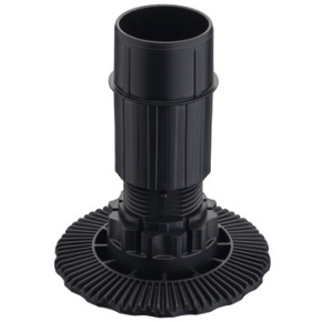 HAFELE 637.76.351 Plastová nožička s kluzákem AXILO™ 78, 60 mm, černá